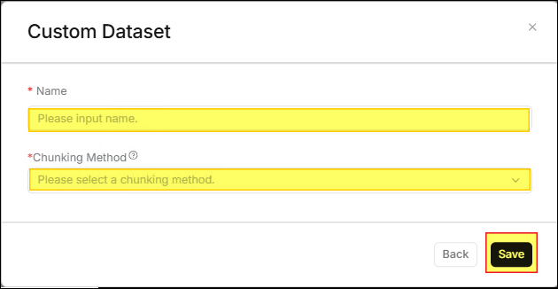Create Dataset